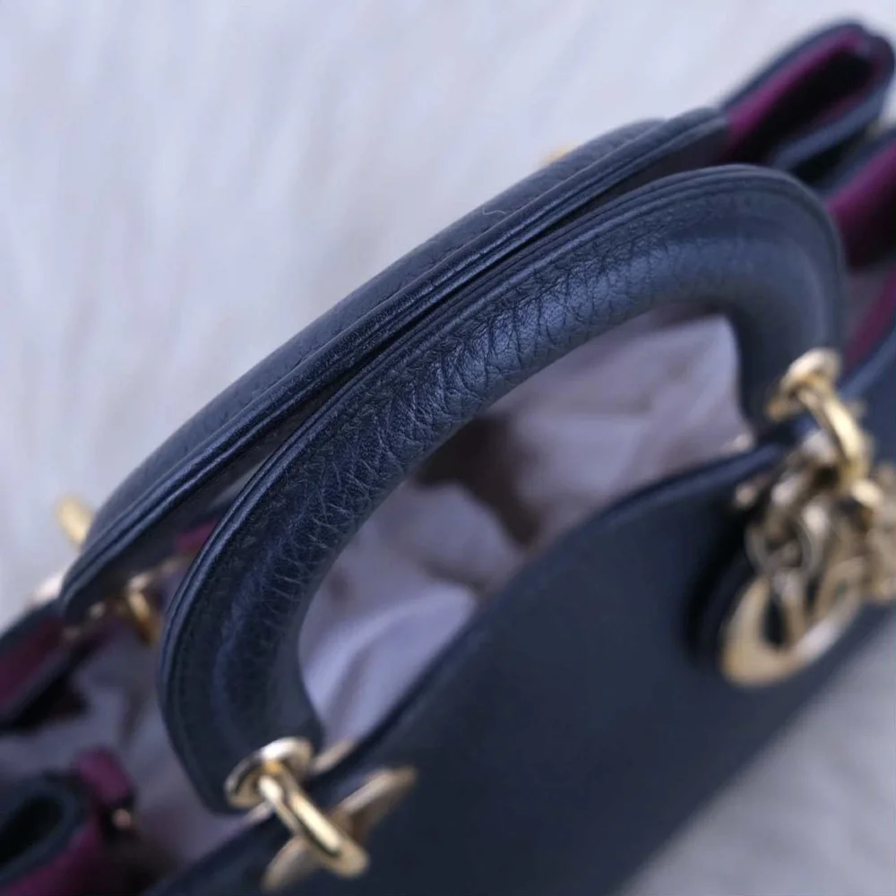 Dior Diorissimo Black Mini Bag with crossbody strap - Picture 14 of 16